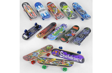 Скейт F 22223(24) 8 видов, колесо d = 5 cm, PVC, длина доски = 43см