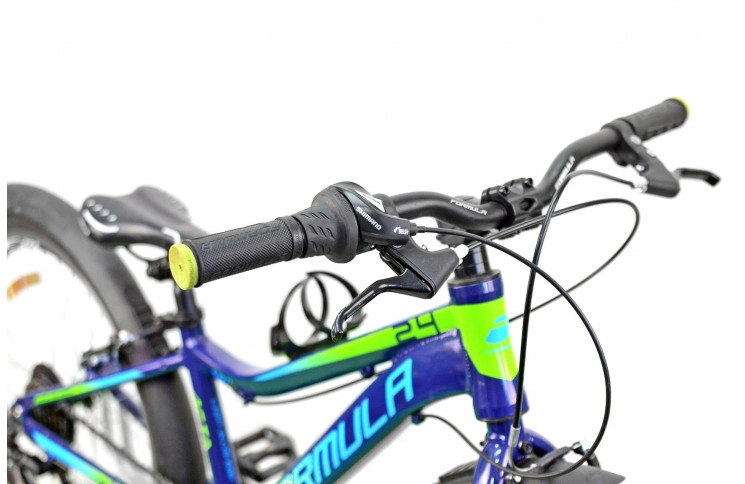 Подростковый велосипед Formula Acid 24" XS синий