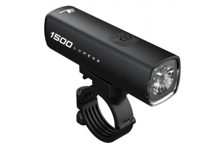 Світло переднє Longus CUBRIN 1500, 6 ф-цій, USB, чорний