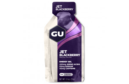 Енергетичний гель GU Energy Jet Blackberry, 32 г (40 мг кофеїну)