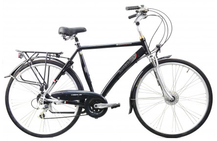 Гибридный велосипед Batavus Tricolore 28" L черный Б/В