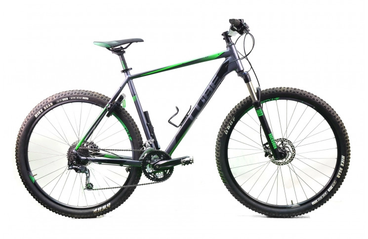 Гірський велосипед Cube analog grey 29" XXL чорно-зелений Б/В