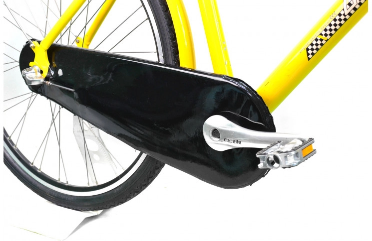 Городской велосипед Gazelle Taxi 28" M желтый Б/У