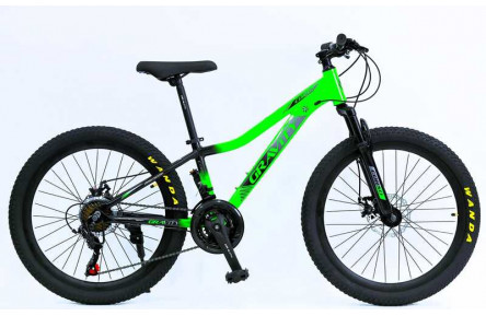 Велосипед Corso GRAVITY 24" GR-24558 алюміній 12"