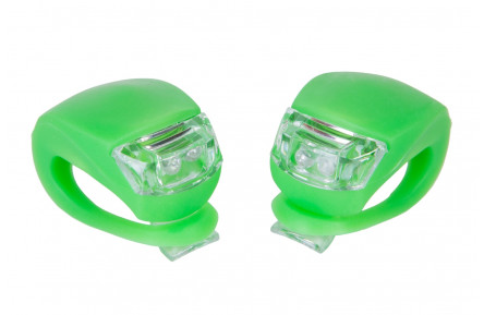 Блималки BC-RL8001 LED силіконові зелений корпус