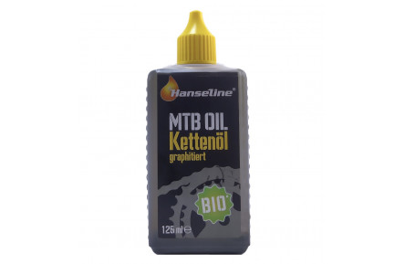 Смазка для цепи Hanseline BIO-MTB-Oil, 125мл (графитная)
