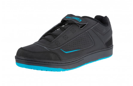 Велосипедне взуття SixSixOne Filter SPD, Чорний/Блакитний, US 12 / EU 45,5