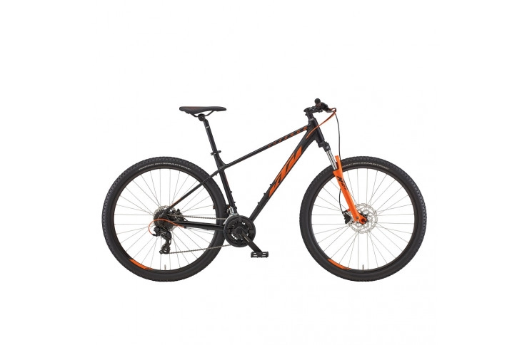 Велосипед KTM Chicago 272 27.5" L/48 чорний матовий помаранчевий 2022