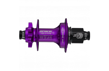 Втулка задняя SPANK HEX J-Type Boost R148 Microspline 32H, Purple