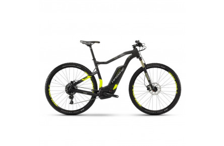 Електровелосипед Haibike SDURO HardNine Carbon 8.0 500Wh 29", L, біло-чорно-жовтий. 2018