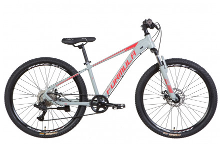 Велосипед 26" Formula ZEPHYR 3.0 AM DD 2022 (сіро-червоний (м))