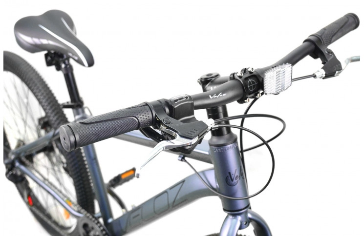 Підлітковий велосипед Veloz Sports 6.1 2024 26" 15" сірий матовий