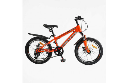 Детский велосипед 20" Corso CRANK CR-20734 сталь