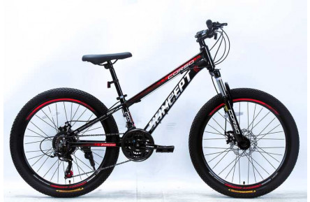 Велосипед Спортивний Corso 24" дюймів «CONCEPT» CP-24266 (1) рама алюмінієва 11’’, обладнання Shimano, 21 швидкість, зібран на 75