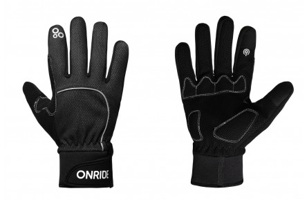 Рукавички ONRIDE Icy 10 колір чорний розмір XS