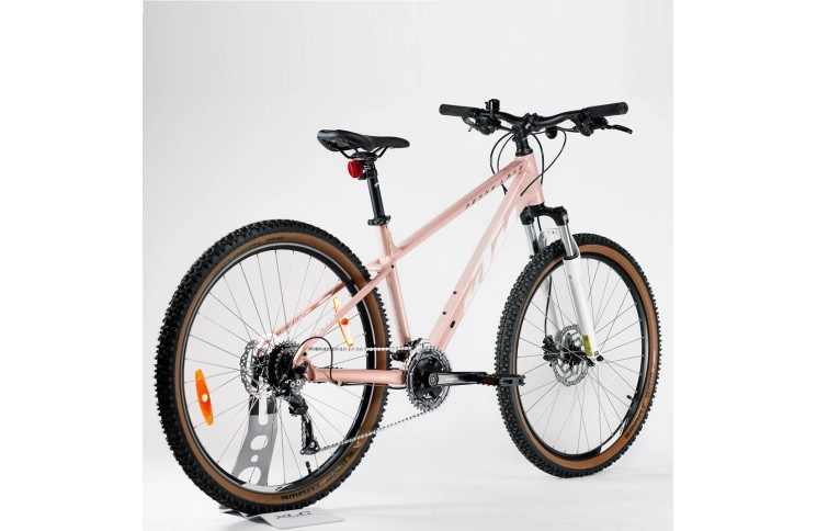 Велосипед KTM PENNY LANE 271 27.5" рама M/42, рожевий (біло-рожевий), 2022