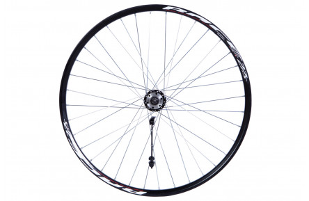 Колесо пер. VLT  алюміній 27.5 Дисковий WANGZHEN втулка: на пром.подшипн. 282FBQ 36 14G чорний чорний