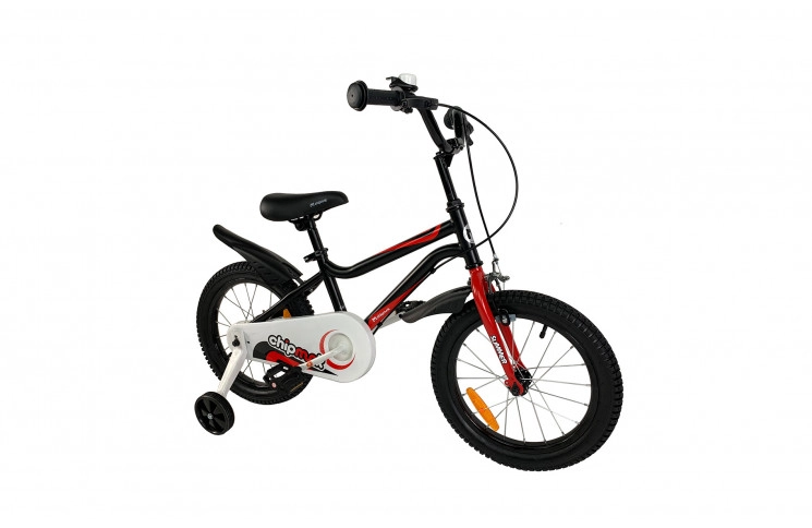 Велосипед дитячий RoyalBaby Chipmunk MK 14", OFFICIAL UA, чорний