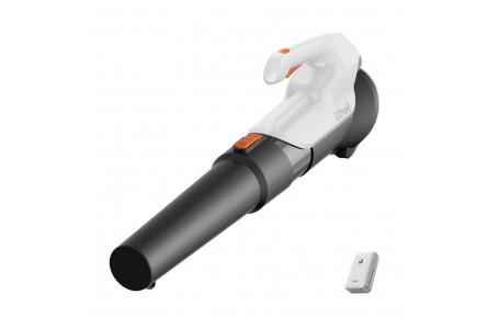 Повітродувка-пилосос садовий Litheli, живлення від павербанку (УМБ Litheli Power Bank 10000 mAh, 45 W, 2А в комплекті)