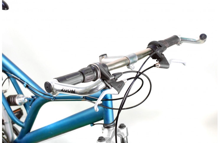 Двухподвесной велосипед McKenzie Hill 28" L сине-серый Б/У