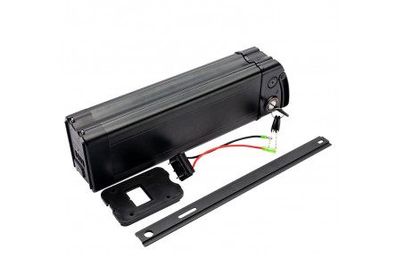 Акумулятор для велосипеда Silverfish Phylion XH370 36В 15Аг 540Вт чорний з новим зарядним пристроєм