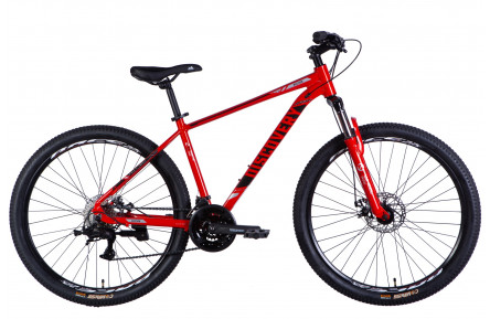 Велосипед AL 27,5" Discovery BASTION DD CS рама-17" червоно-чорний 2025