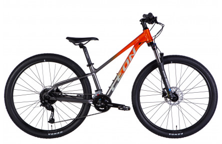 Велосипед AL 27,5" Leon XC 80 HDD рама-13" оранжевый с серебристым 2025