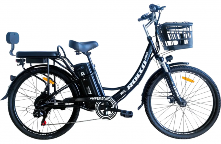 Електровелосипед Corso ROCCO R-86590 (750Вт акумулятор 48В 20Аг) 26", чорний