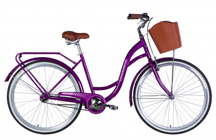 Велосипед Dorozhnik AQUAMARINE BH ST 28" 19" бузковий 2025