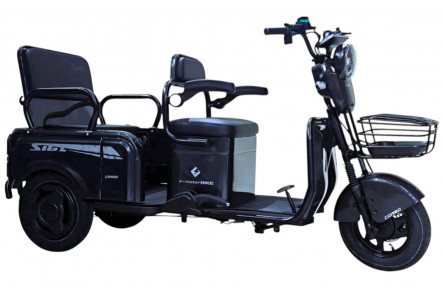 Електричний трицикл Corso Sig L SL (1200Вт літій-залізно-фосфатний 72В 24Аг) 10"
