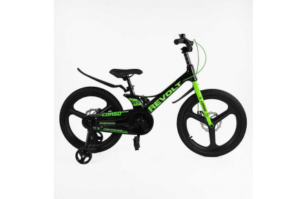 Велосипед 20" 2-х колісний Corso REVOLT MG-20116 МАГНІЄВА РАМА, ЛИТІ ДИСКИ