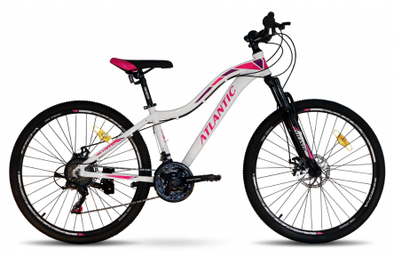 Велосипед Atlantic 2022 26" Dream NX A1NXW-2636-WP XS/14"/36см (0783) white/pink