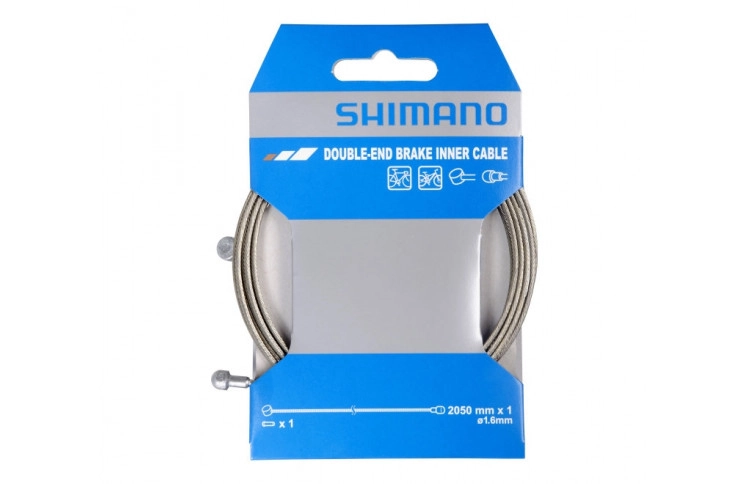 Трос гальмівний Shimano універсальн. МТВ/шосе 2050Х1.6мм, нержав.