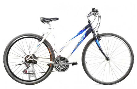 Гібридний велосипед Scott Atacana Trail 28" M біло-синій Б/В