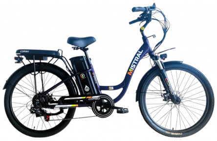 Электровелосипед Corso Mistral 26" MS (600Вт 48В 20Ач)
