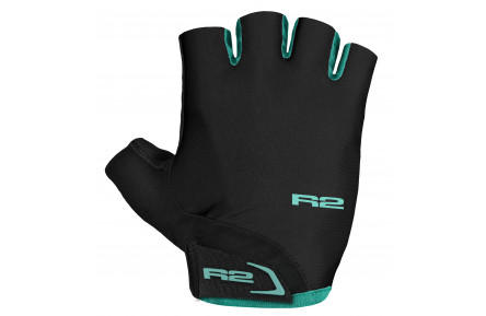 Перчатки R2 Riley черный мятно зеленый S