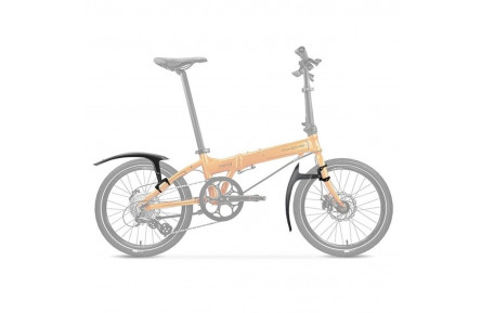 Крила 20-24 пластик швидкознімне без стійки чорний RBRL RL-240F/R (крепл. на штани вилки та задні пір'я.)