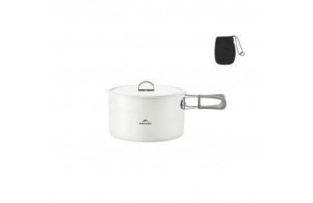 Кастрюля с керамическим антипригарным покрытием Naturehike CNK2450CF013, 1.7 л, алюминий