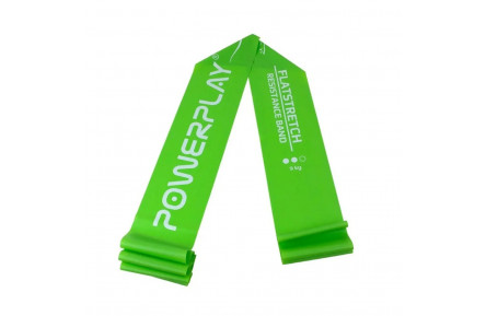 Стрічка еспандер PowerPlay PP_4112_Green_Medium зелений, на 9 кг