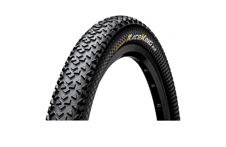 Покрышка Continental Race King 2.2, 26"x2.20, 55-559, Foldable, PureGrip, ShieldWall System, Skin, 670гр., черный