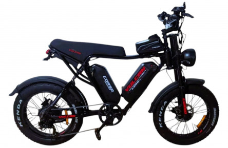 Электрофетбайк Corso Vulcan 20" L (2х1000Вт 2-аккумуляторы 48В 18Ач)