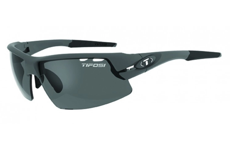 Окуляри Tifosi Crit Matte Gunmetal з лінзами Smoke Polarized Fototec