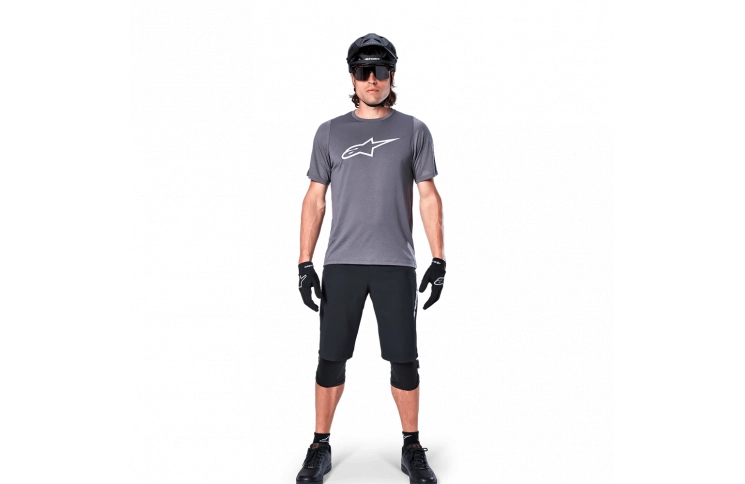 Джерси Alpinestars A-DURA DRI ASTAR SS JERSEY DARK GRAY, M