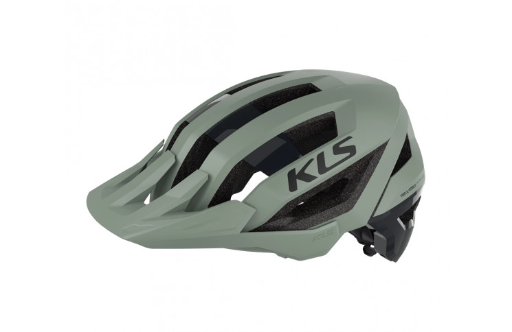 Шлем KLS Outrage зеленый M/L (55-59 cм) магнитная застежка
