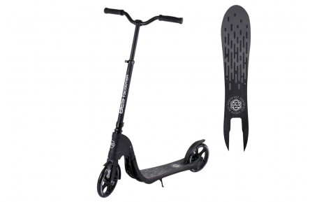 Самокат двухколесный Best Scooter 72378 черный
