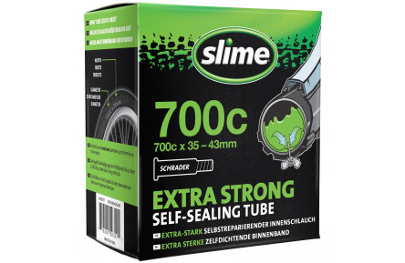 Камера Slime Smart Tube 700 x 35 - 43 мм AV з герметиком 