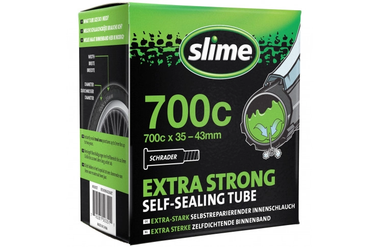 Камера Slime Smart Tube 700 x 35 - 43 мм AV з герметиком 