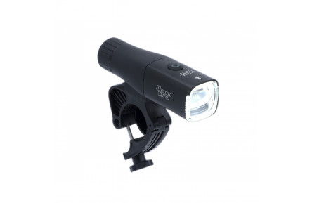 Ліхтар передній Author Vision 1300 lm USB Alloy, чорний