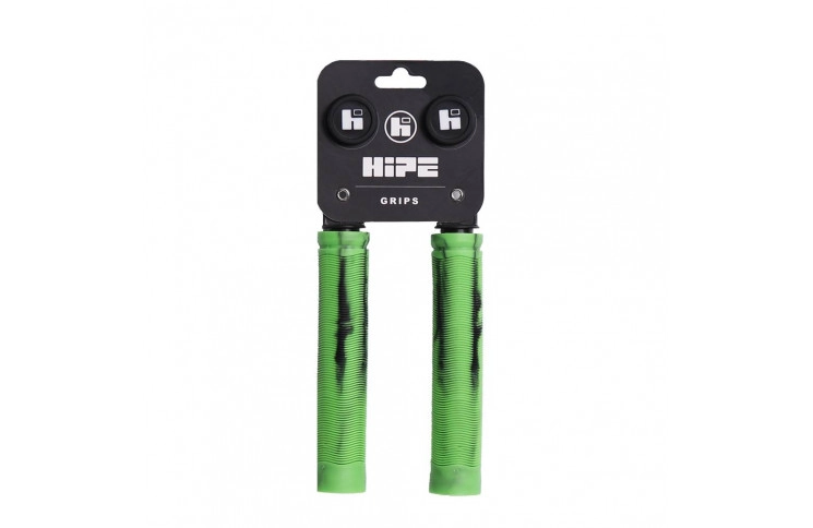 Грипсы для трюкового самоката Hipe H4 Duo, 155мм, black/green