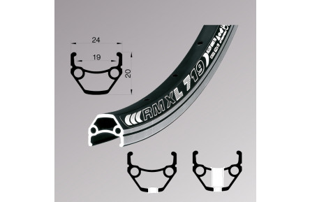 Обед Remerx DRAGON LINE 719, 26'', 559x19, 36 отв., AV, серебр.
